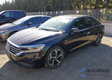 2020 Volkswagen Passat 2.0T R-Line из США, поврежденный, VIN 1VWMA7A38LC017760